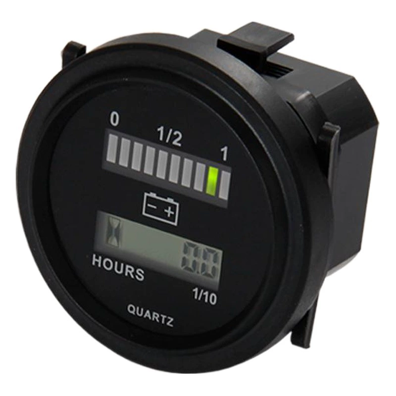 ЖК-цифровой дисплей метр 10-сегментный светодиодный дисплей вилочный погрузчик гольф-кары электроэнергии времени многофункциональный инструмент