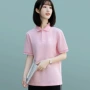 夏季老师翻领幼儿园t恤