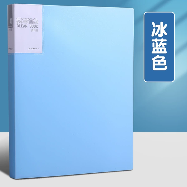 Thickened/light blue