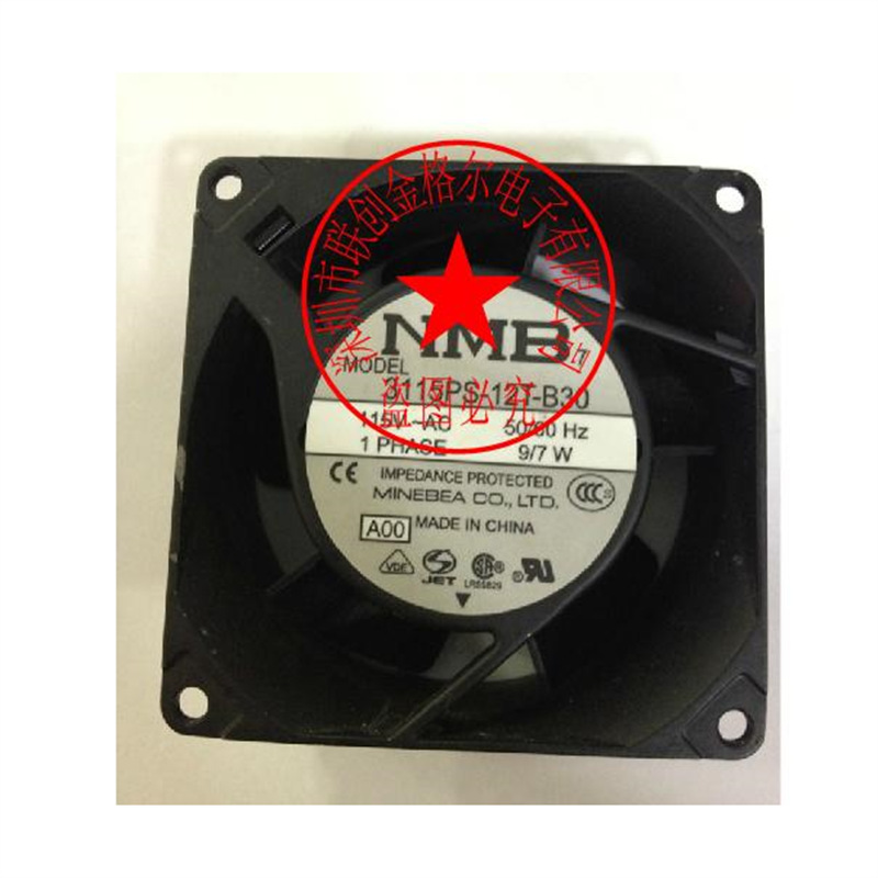 3115PS-12W-B30 115VAC 3115PS-12T-B30 80*80*38风扇