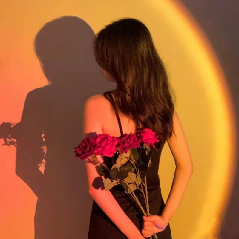 Sunset Lamp, Atmospheric Sunset Lamp, Photo Photography Fill Light, Internet Celebrity Bedroom Sunset Lamp, Projection Lighting, Sunset Lamp