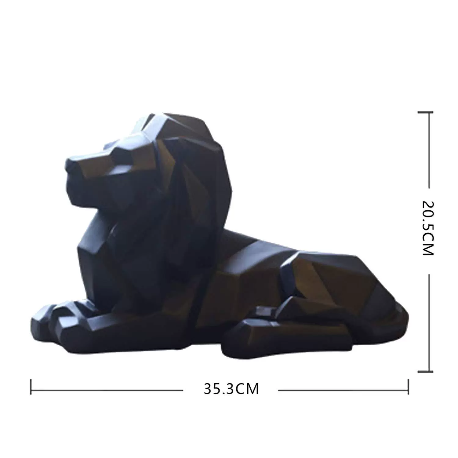 Modern white statue, DIY, lion, custom-made