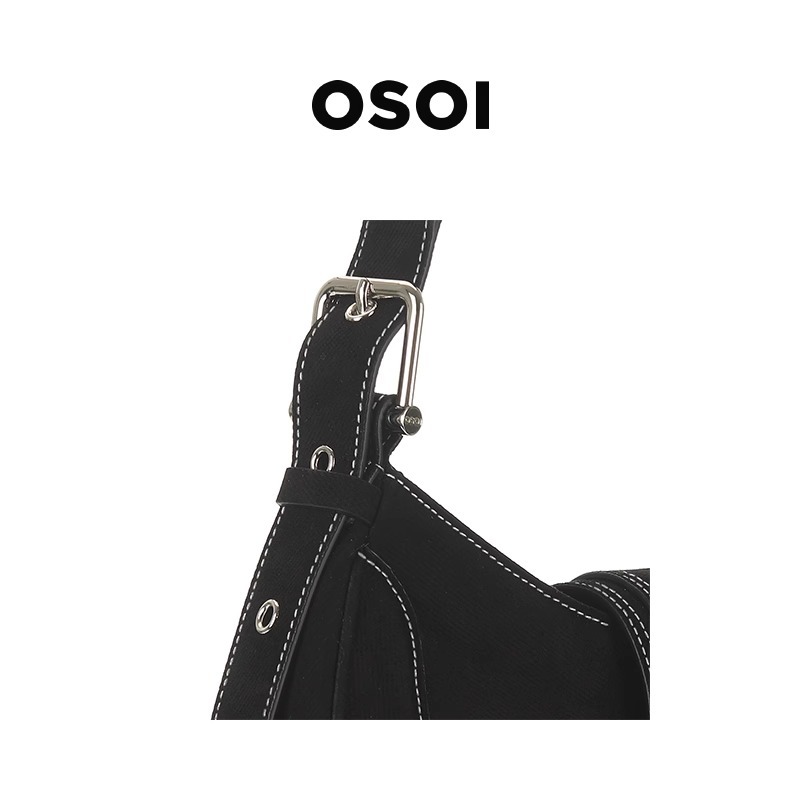 Women's Cowhide Underarm Shoulder Bag Luxury Motorcycle Style_voghion.com