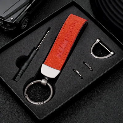 Motorcycle Key: Yamaha Benelli Haojue - orange-motorcycle-keychain-ktm