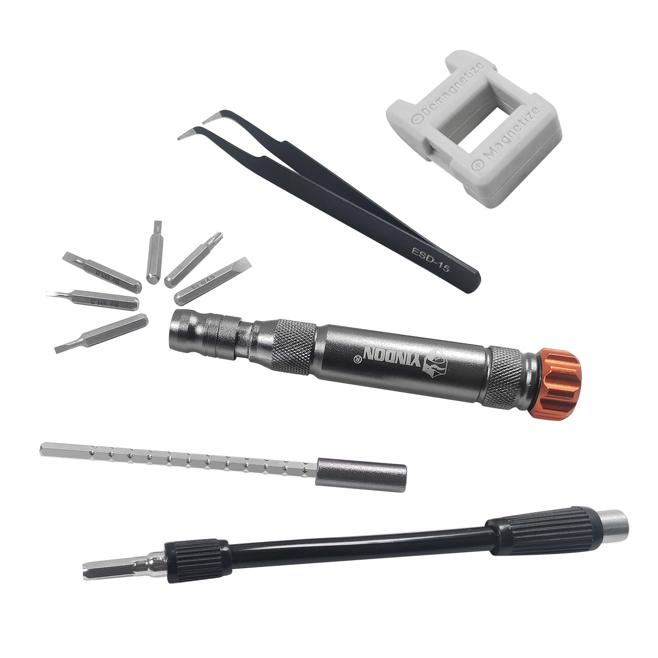 35 en 1 S2 Plum Blossom Hexagon Multifunción Destornillador Juego Android Apple Mobile Herramientas de reparación de computadoras para el hogar