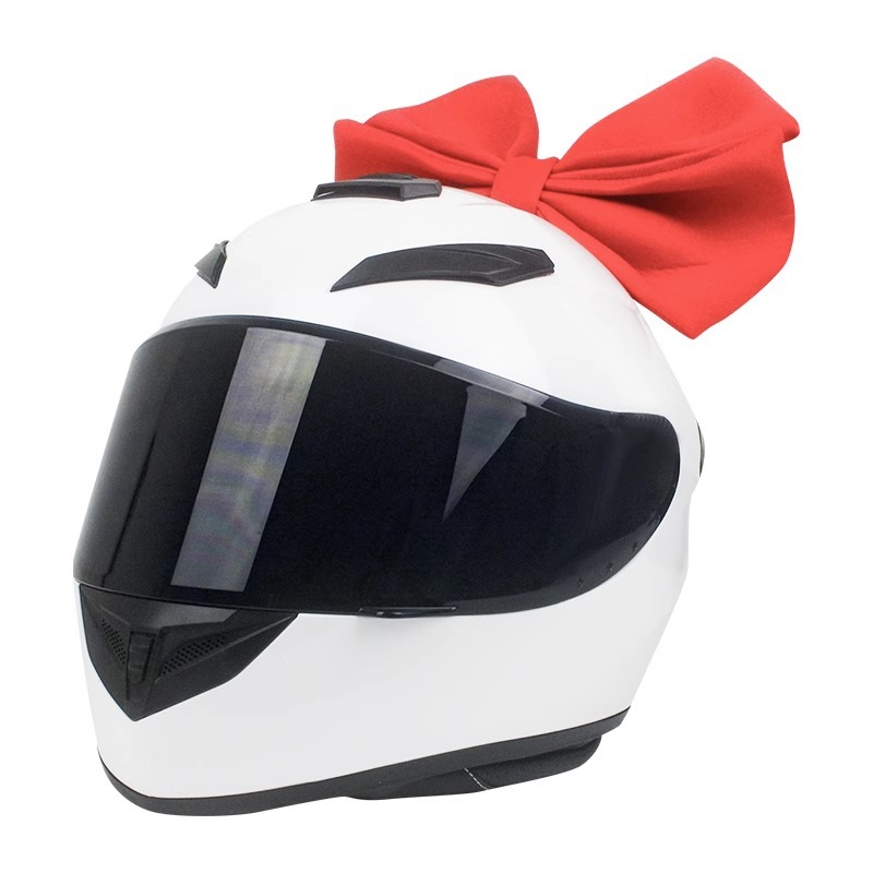 Fábrica Sonic chica misma motocicleta casco completo arco gato oído decoración con Bluetooth motocicleta eléctrica casco de seguridad