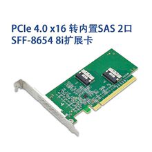 PCIe 4.0 x16�D����2��SFF-8654 8I NVMe�Uչ��9F14
