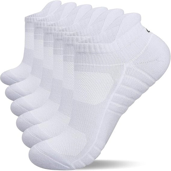 Men's Crew Work Socks, Long Sports Running Socks, Fitness Breathable Socks Men's Crew Work Socks, Long Sports Running Socks, Fitness Breathable Socks
