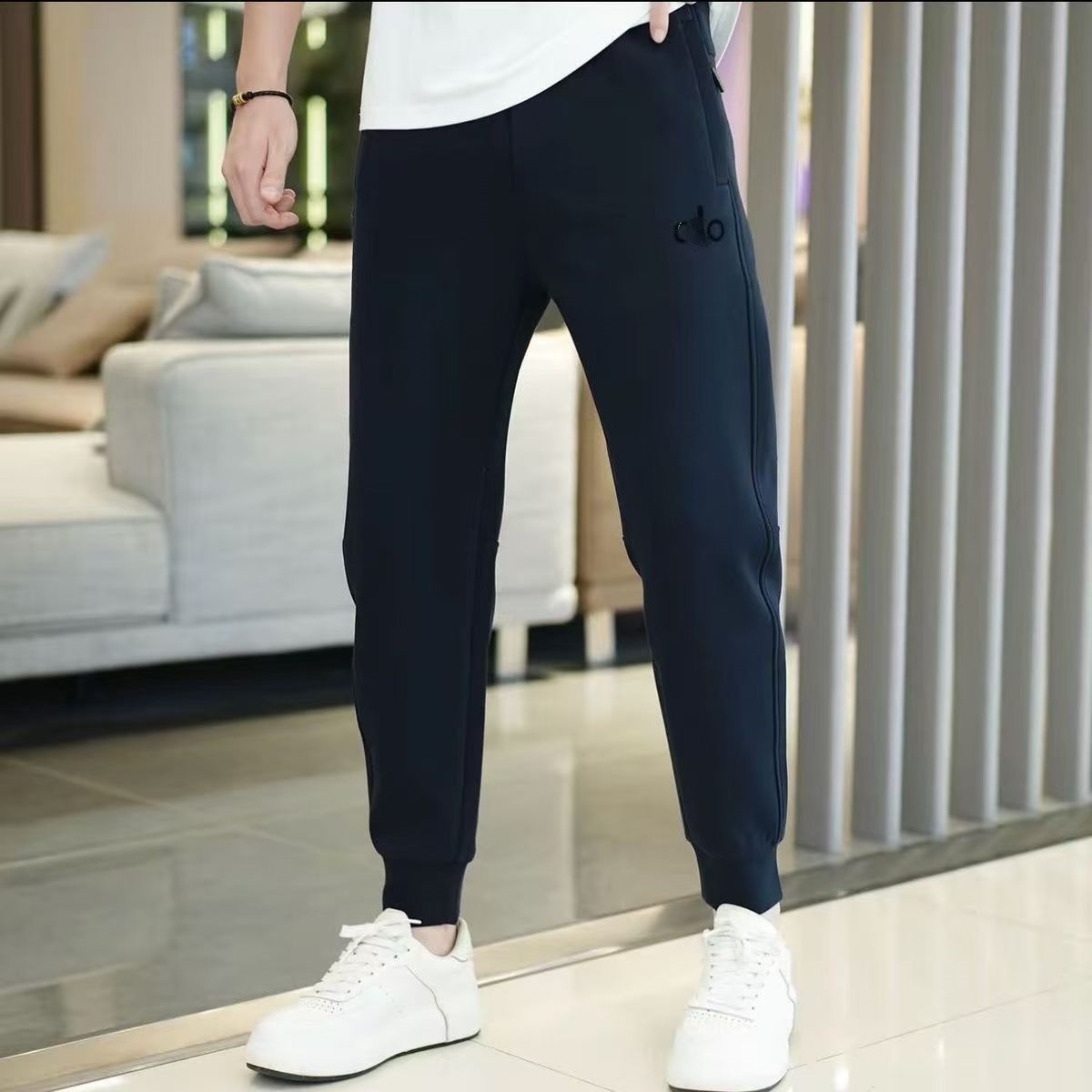 2025 New Autum Pants for Men Are Trendy Slim and Versatile Sports Casual Pants Tali Slim Pants Breathable Pants