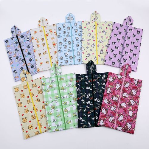 Japanese cute cartoon waterproof shoe storage bag towel clothing storage bag travel business trip hand shoe bag