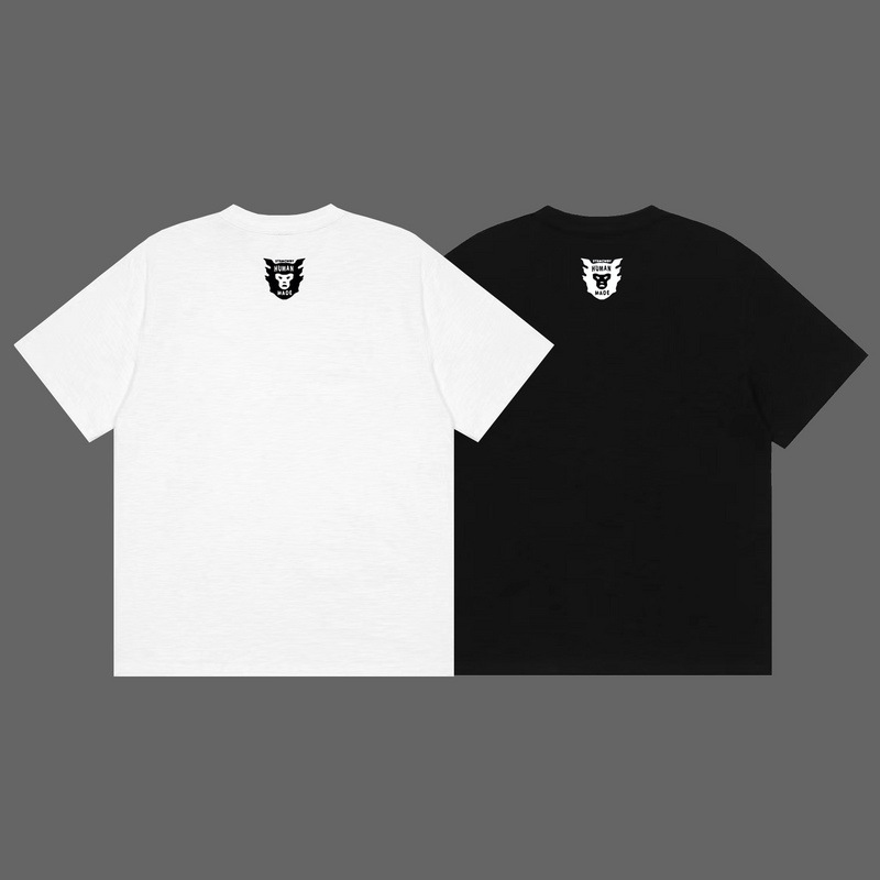 Camiseta hombre mujer human made love de algodón bambú corte holgado_voghion.com