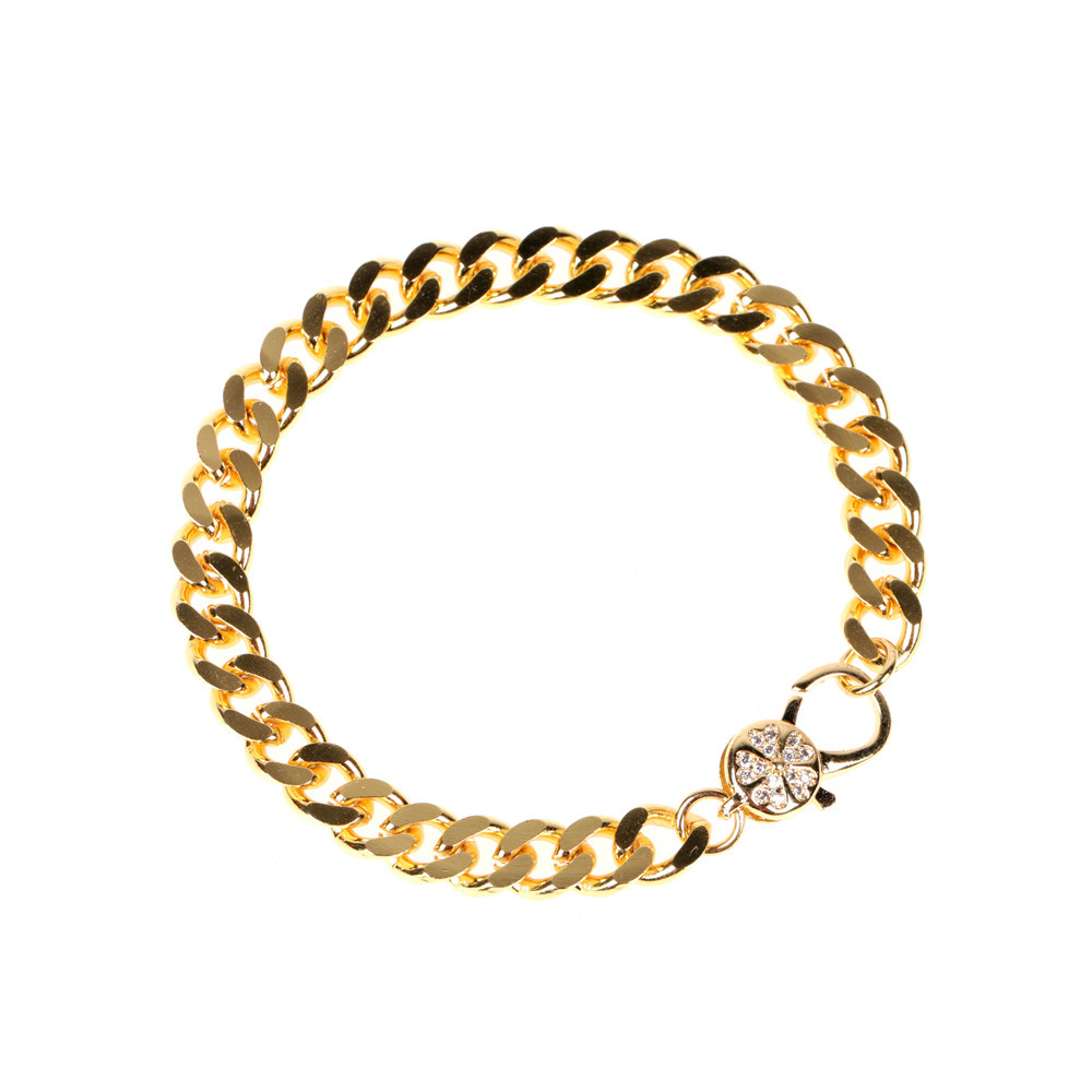 Bracelet De Mode Diamant En Cuivre display picture 6