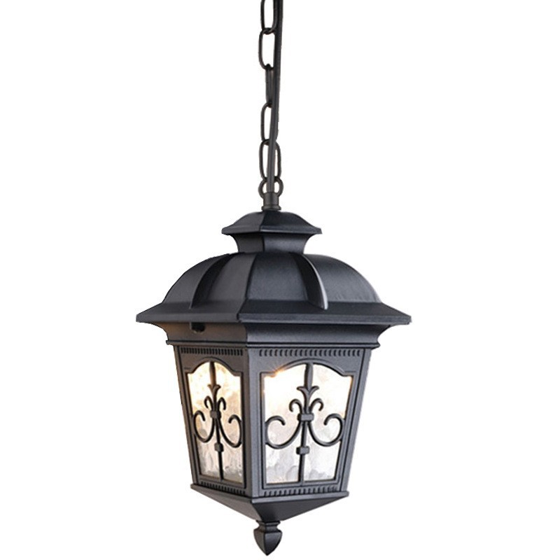 European American Waterproof Balcón pasillo lámpara de jardín lámpara de jardín viñedo pabellón lámpara de exterior