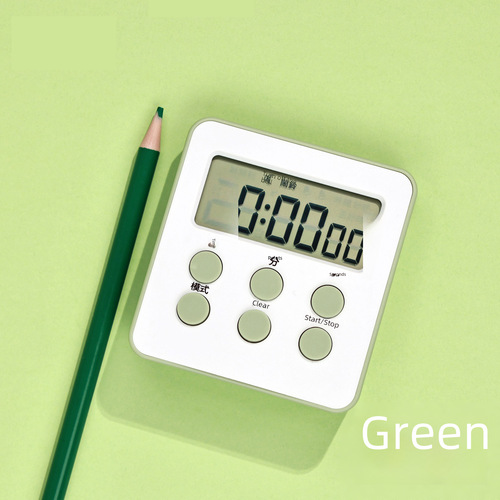 Multifunction Large Screen Timer Kitchen Baking Timer with Clock Timer Student Time Manager