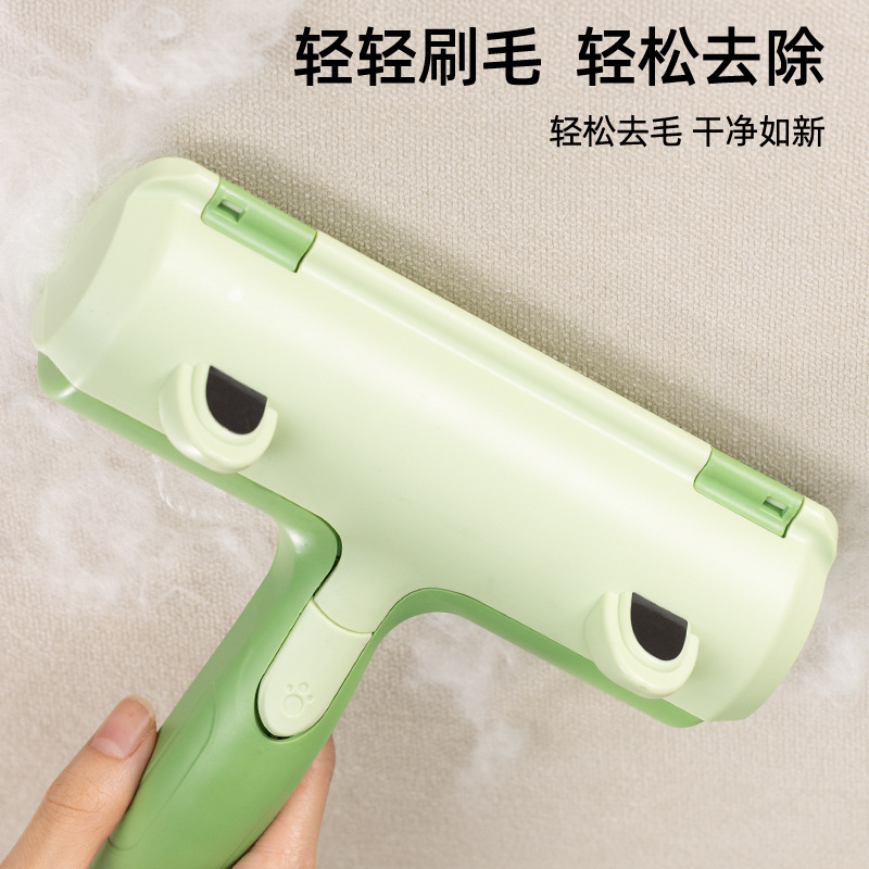 Limpiador de ropa, dispositivo pegajoso, cepillo de eliminación de rodillos para el hogar, quitar el cabello pegajoso en la cama, afeitar, cepillo de ropa, artefacto de limpieza de cerdas