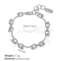 SL89S Silver Bracelet