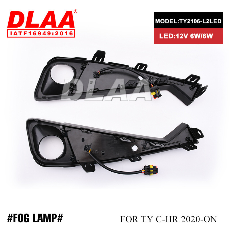 Aplicable a 2020 - Toyota C-HR Daylight DRL Nueva lámpara de niebla LED