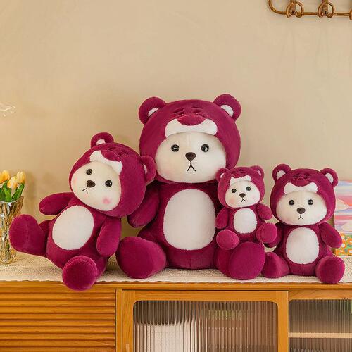 Transformation Lina Bear Doll Stitch Doll Teddy Bear Plush Toy Valentine's Day Rag Doll Doll Gift