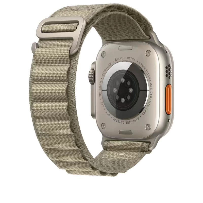 Подходит ремешок для AppleWatch S10, ремешок для Apple, ремешок iWatch, высший горный задний обод SE46mm49m ремешок