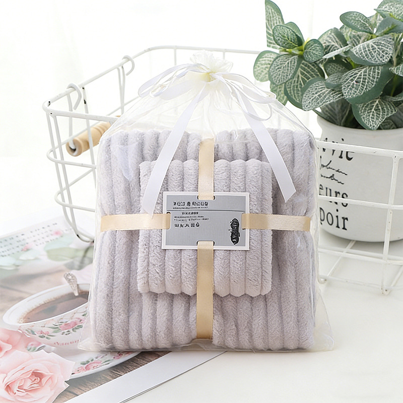 Caramelo transfronterizo toalla de coral toalla de baño toalla de coral toalla de baño toalla de coral toalla de regalo