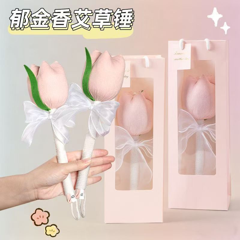 New Gifts for Elders, Mother's Day Tulip Flowers, Wedding Souvenirs, Health Hammers, Dragon Boat Festival Gifts for Girls