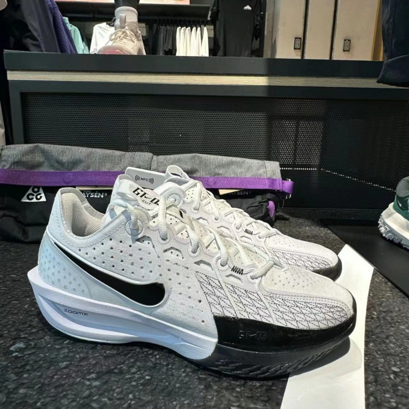 New Zoom G.T.Cut3 Low-top Basketball Shoes Shock Absorption Wear-resistant Fiber Air Cushion GT3 sneaker Putian