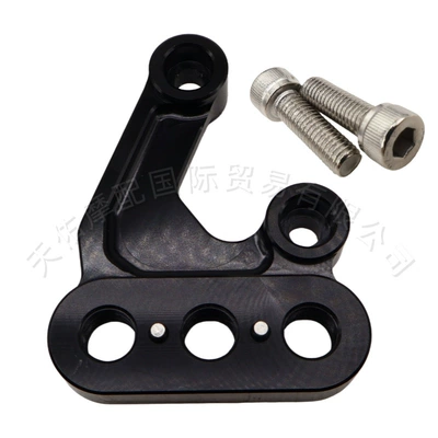 pedal connection brackets for off-road | Motorcycle pedals - right-black