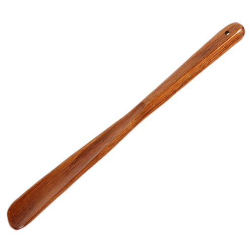 Direct Manufacturer Sale Long Handle Wooden Shoe Horn, Home Use, Pregnant Women and Elderly Assistive Shoe Helper, No Bending, Shoe Lifting Device