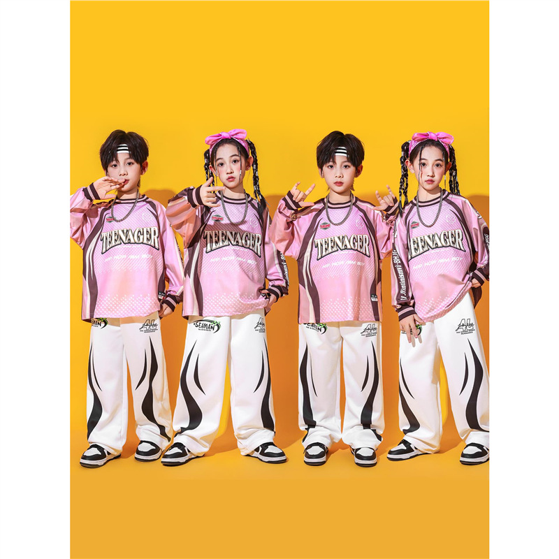 Children's Cheerleading Costumes, Primary School Students' Autum Sports Meeting Opening Ceremony Costumes, Group Class Uniforms, Kindergarten Performances