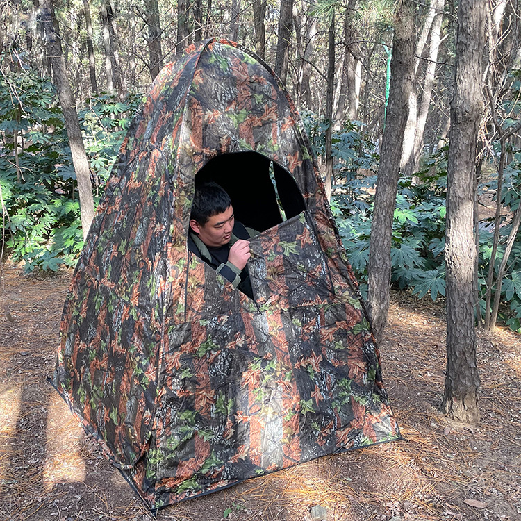 Exported wild hunting hidden camouflage tent single -player forest bird camouflage hunting tent jungle hunting account 2