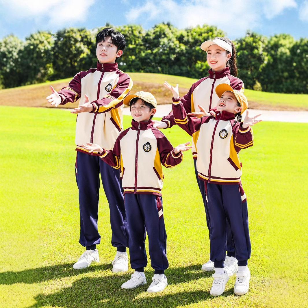 신입 학생 교복 봄 · 가을 삼인조 봄 나들이 유치원 정원교복 스포츠 미팅 수업 교복 가을 교복 세트