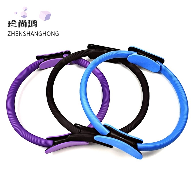 Crescent Handle Pilates Ring Yoga Fitness Sports Equipment Lazy Body Shaping Magic Ring Yoga Resistance Ring