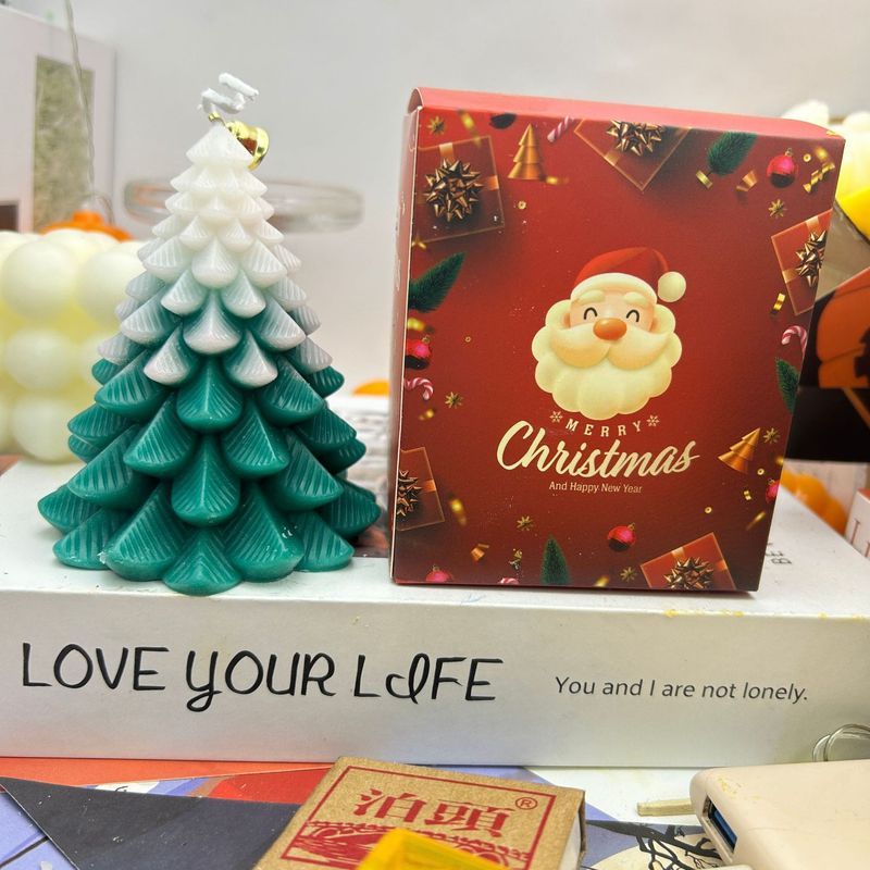 クリスマスクリスマスツリー香薫ろうそくお土産ins創意家庭装飾セット撮影道具祝日礼|undefined