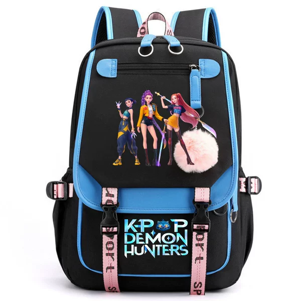 O Backpack/Black and Blue Witch Hunters 08