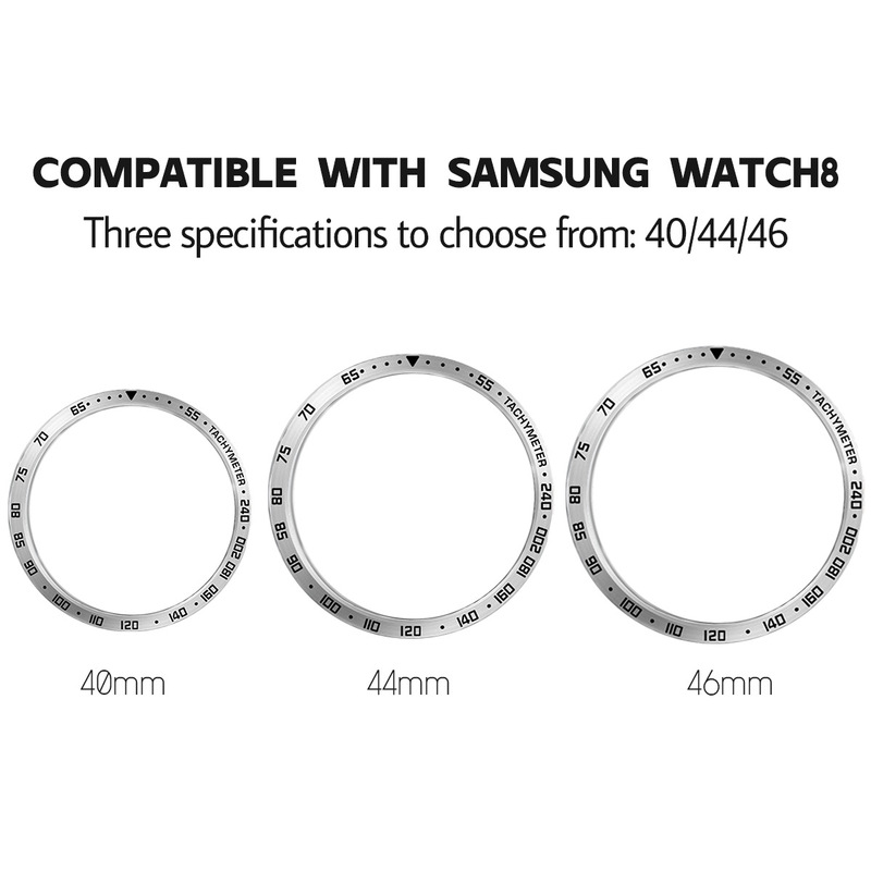 清风适用三星galaxy Watch8表圈圈口watch8 classic不锈钢表圈|undefined