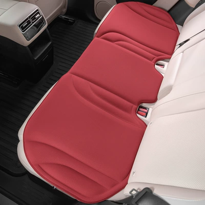 breathable, non-slip, soft and comfortable, made Four Seasons Pad - volcano-redrear-seat-cushion-latex-cotton-core-not-tiring-after-sitting-for-a-long-time