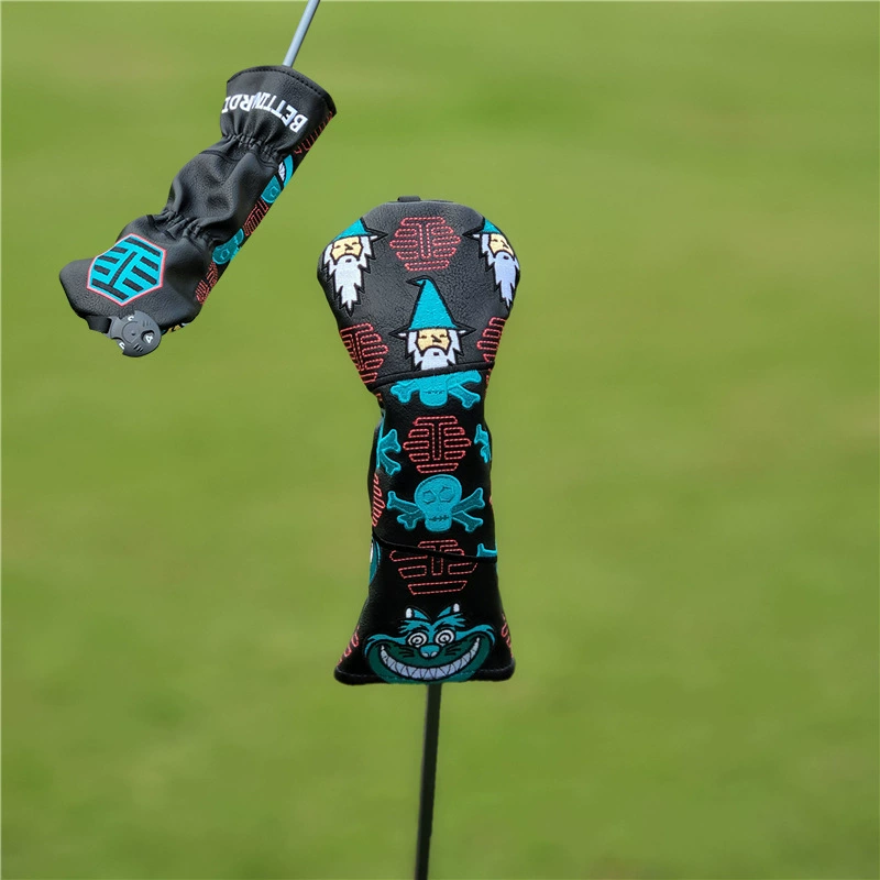 Bettinardi Betner Golf Golf Polying Rods Pushing Rods Head Ball Protective Hat Skeleton Skeleton