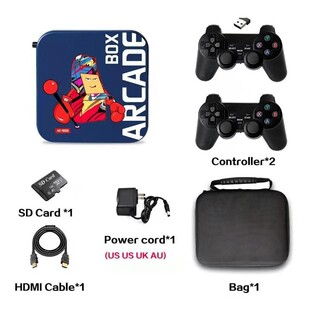 Arcade Box Tv Game Console Box 4K Hd PocKet HDMI Two-player Battle