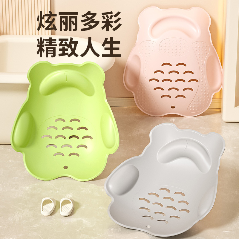 Bebé recién nacido baño artefacto para recién nacido para reclinar lavabo portátil para bebés bañera de protección de cintura para madre bañera
