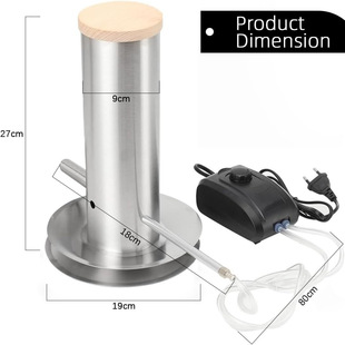 Amazon Hot Selling Stainless Steel Barbecue Cold Cigarette