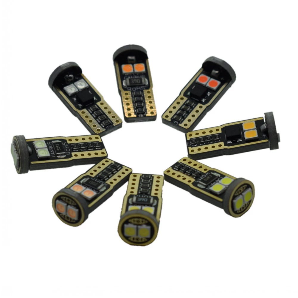 Внешняя торговля горячая автомобильная светодиодная подсветка T10 3030-6SMD