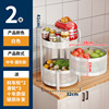 Rotating kitchen, universal multilayer corner frame, basket, storage system