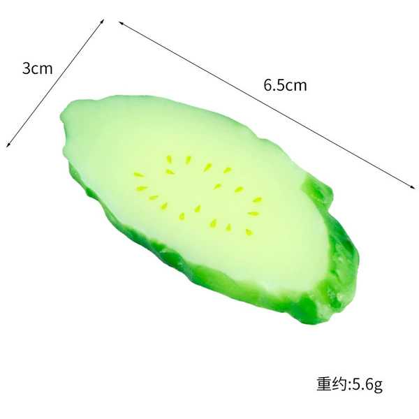 Cucumber slices-no buckles