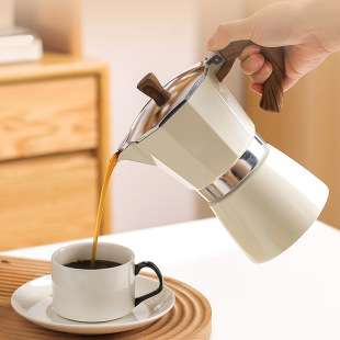 Office Home Use Moka Pot Italian Moka Coffee Maker Coffee Machine Hand-Brewed Italian Electric Brewing Extraction Pot Without