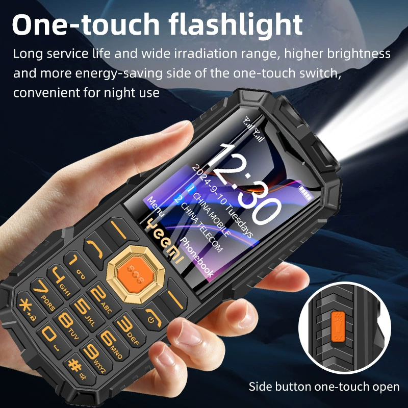 YEEMI q7+full Netcom 4G мобильный телефон прямой доски кнопка громкая и длительная зарядка пожилой аппарат иностранный язык трансграничный