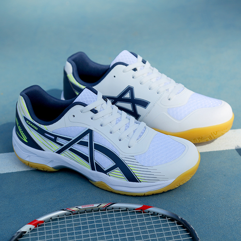Nuevo tipo transfronterizo ligero y transpirable zapatos de tenis casuales zapatos de tenis de mesa zapatos de bádminton de entrenamiento de combate real