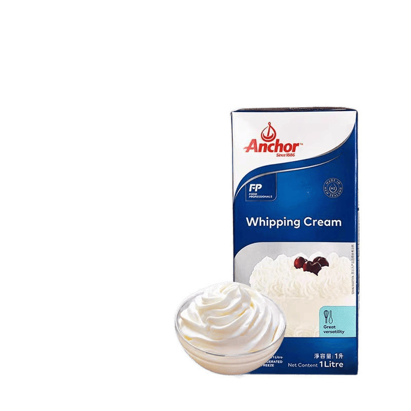 Anjia ライトクリーム ニュージーランド輸入動物性クリーム ホームベーキング エッグタルト液体 ケーキデコレーション原料|undefined