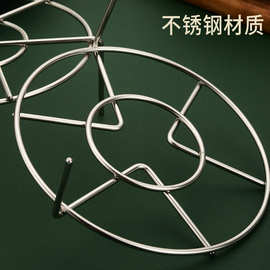 厂家批发加粗家用蒸锅不锈钢蒸架 简约实用家庭做饭厨房小工具