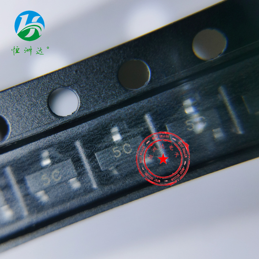 BC807-40 SOT-23 丝印5C PNP型双极晶体管 放大三极管