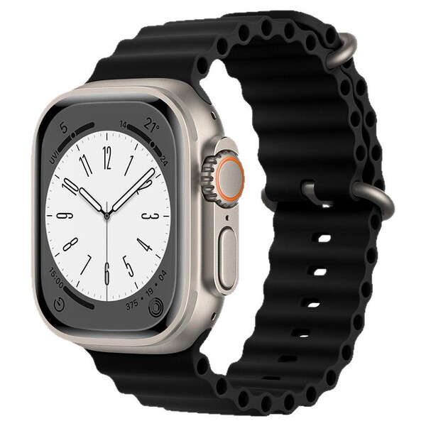 Suitable for Apple Watch S10 silicone strap iwatch9876SE ocean…